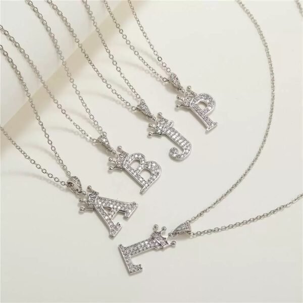Moissanite A~Z Letters Pendants