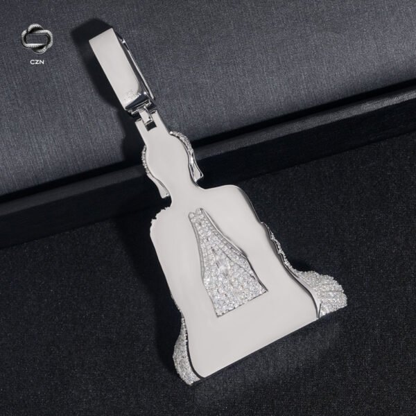Moissanite Buddha Vibes Pendant - Image 4