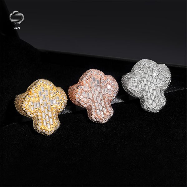 Ice Royal Cross Ring