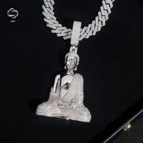 Moissanite Buddha Vibes Pendant