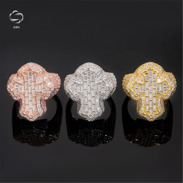 Ice Royal Cross Ring - Image 2