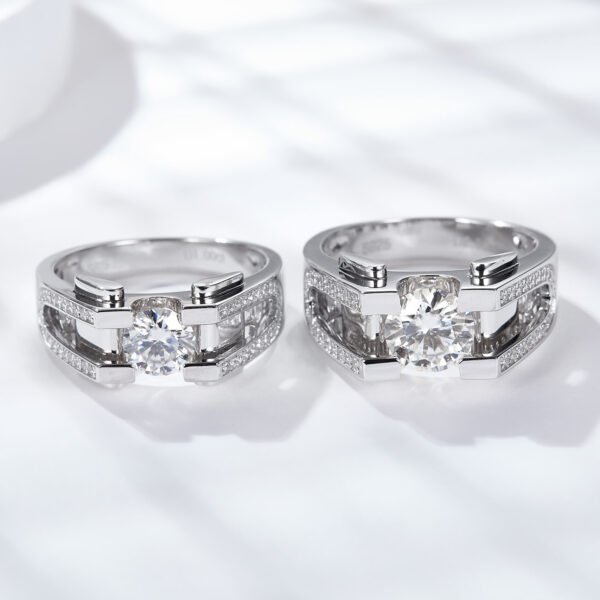 Moissanite Aegis Ring - Image 2