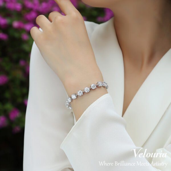 Moissanite Aurora Bracelet - Image 4