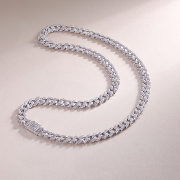 Moissanite Cuban Necklace - Image 2