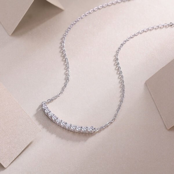 Moissanite Clavicle Chain